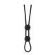 Регулируемое эрекционное кольцо STAY HARD DOUBLE LOOP BLACK