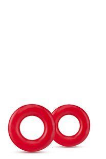 Набор эрекционных колец STAY HARD DONUT RINGS RED
