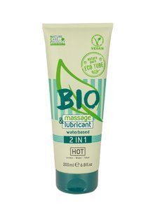 Лубрикант і масажний гель 2 в 1 Hot Bio Line, 200 мл