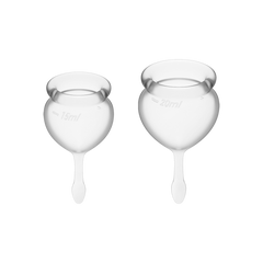 Менструальные чаши SATISFYER FEEL GOOD MENSTRUAL CUP WHITE