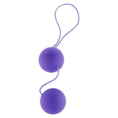 Вагинальные шарики пластиковые фиолетовые Toy Joy