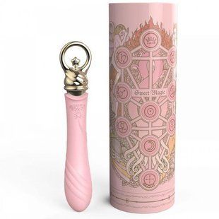 Вібромасажер із функцією підігріву ZALO COURAGE, Fairy Pink