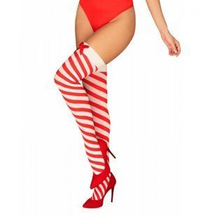 Панчохи Kissmas stockings L/XL Obsessive