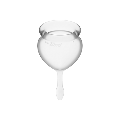 T360903 менструальні чаші SATISFYER FEEL GOOD MENSTRUAL CUP WHITE