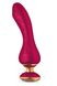 Вибратор Shunga Sanya с ручкой на подсветке, розовый, 18.5 см х 3.8 см