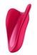 Вібратор ергономічної форми на палець Satisfyer High Fly червоний