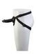 Знімний страпон Dream Toys Blaze Deluxe Strap-On Dildo на чорних трусиках з червоною вишивкою