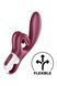 Вібратор кролик з трьома потужними двигунами Satisfyer Touch me для стимуляції клітора та статевих губ