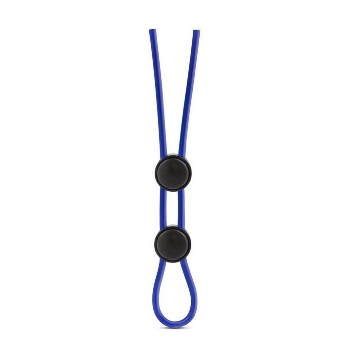 T331084 регульоване ерекційне кільце STAY HARD DOUBLE LOOP BLUE