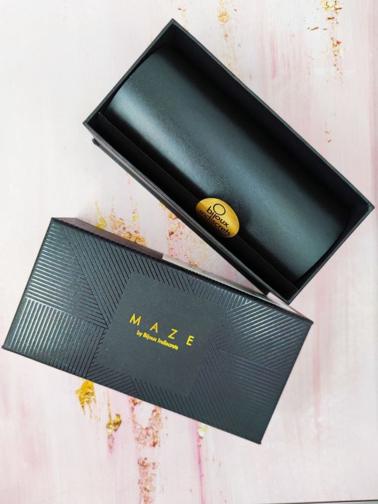 Браслети на зап'ястя та палець MAZE Bijoux Indiscrets чорні, OS