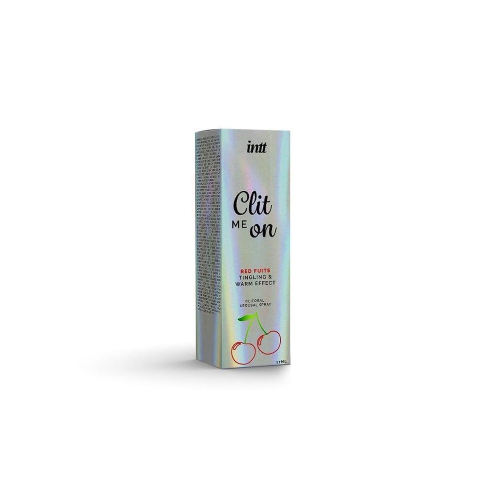 Кліторальні краплі з ефектом, що звужує і зігріває INTT Clit Me On Red Fruits червоних фруктів, 12 мл