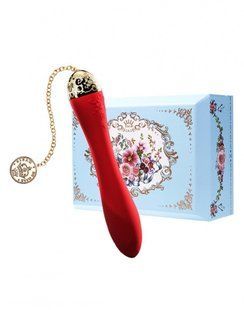 Ультрасовременный вибратор ZALO&nbsp;Marie Bright Red