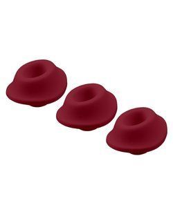 Змінні насадки на Womanizer Premium 2 та Classic 2, бордові, розмір М