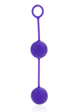 Вагинальные шарики силиконовые Posh Silicone O Balls фиолетовые California Exotic