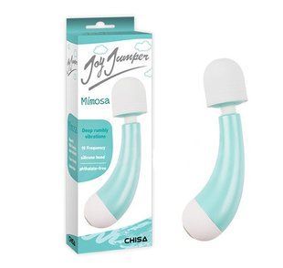Вібратор-мікрофон універсальний Chisa Joy Jumper Mimosa, бірюза