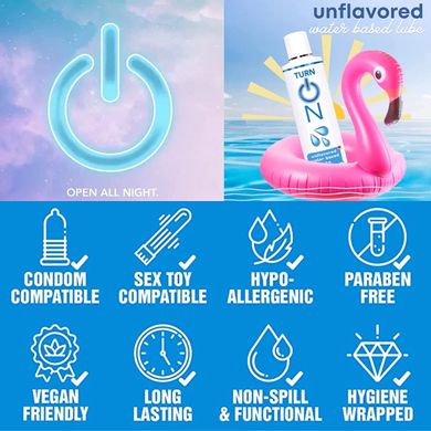 Лубрикант WET WET TURN ON UNFLAVORED WATER BASED LUBE 118 мл