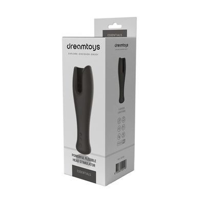 Мастурбатор для головки Dream Toys Essentials, черный, 19,5 см