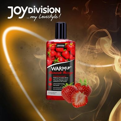 Разогревающее съедобное массажное масло WARMup Strawberry, 150 мл