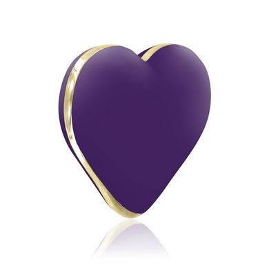 Вібратор серця Rianne S Heart для клітора, фіолетовий