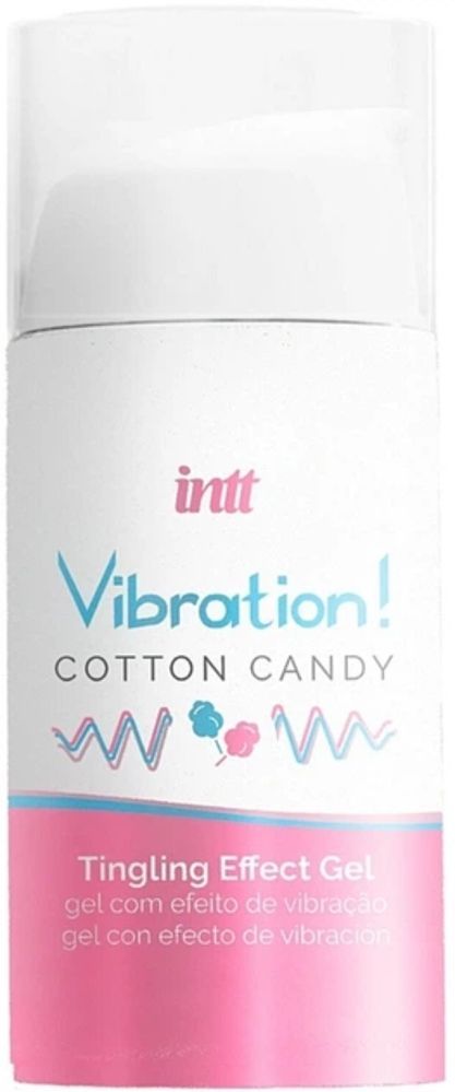Жидкий вибратор INTT VIBRATION COTTON CANDY 15 ml