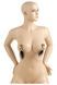 Затискачі для сосків Virgite Nipple Clamps з пір'ям, золотисто-чорні.
