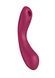 Вакуумный вибратор с тройной стимуляцией Satisfyer Curvy Trinity 1, бордовый