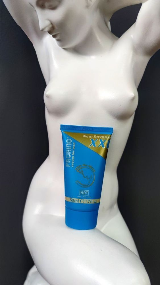 Крем эрекционный увеличивающий объем PRORINO XXL Cream for men 50 ml - New formula