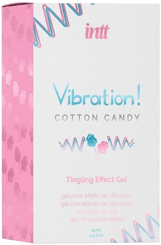 Жидкий вибратор INTT VIBRATION COTTON CANDY 15 ml