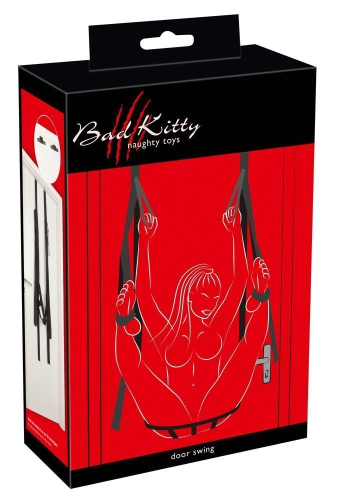 Секс-гойдалка на двері Bad Kitty Door Swing, чорна