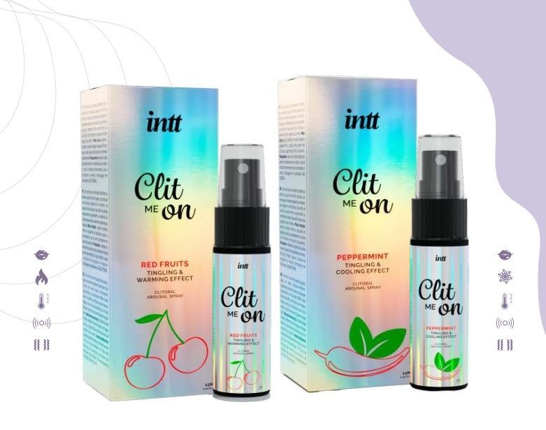 Кліторальні краплі з ефектом, що звужує і зігріває INTT Clit Me On Red Fruits червоних фруктів, 12 мл