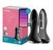 Анальна смарт пробка з вібрацією та намистинами Satisfyer Rotator Plug 1 Connect App чорна