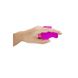 Вібратор на палець із рельєфом Aria Blush, силіконовий, рожевий