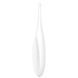 Крапковий вібратор для клітора Satisfyer Twirling Fun білий