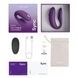 Инновационный смарт вибратор We Vibe Sync 2 Purple для пары, фиолетовый