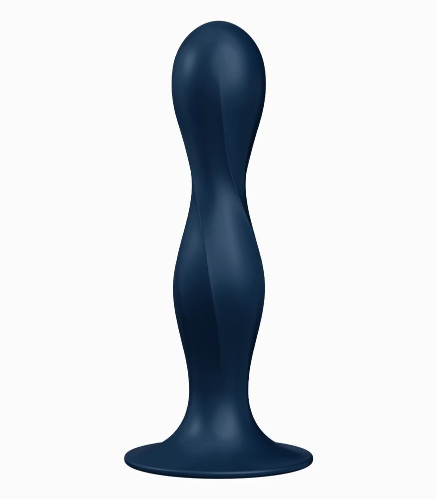 Универсальный фаллоимитатор Satisfyer Double Ball-R с 2-мя утяжеленными шариками двигающимися внутри