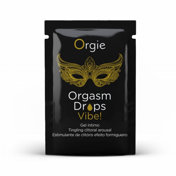 ПРОБНИК/Кліторальні краплі з вібрацією Orgie Orgasm Drops Vibe, 2 мл