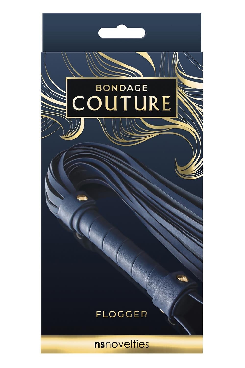 Флогер BONDAGE COUTURE FLOGGER BLUE