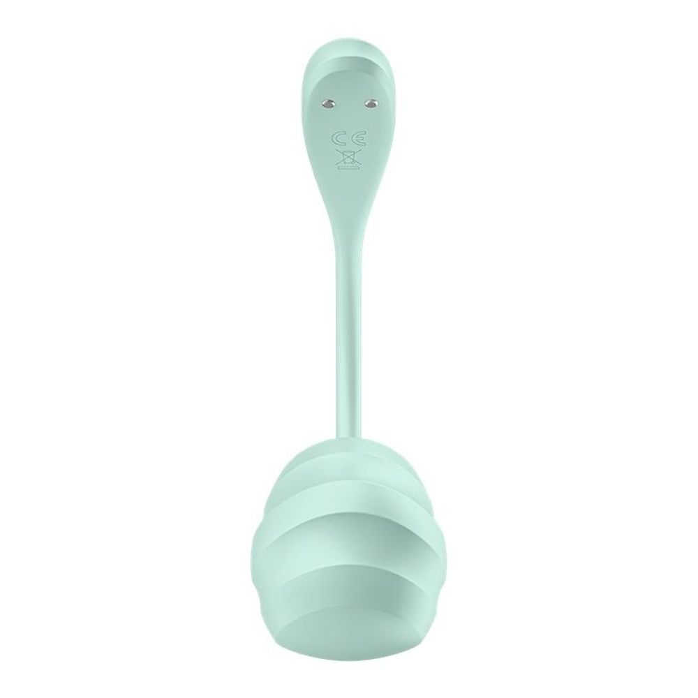 Смарт вибро-яйцо Satisfyer Smooth Petal, мятный