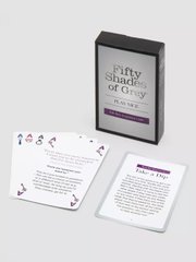 Игральные карты Fifty Shades Of Grey Play Nice Talk Dirty для прелюдии, 52 карты