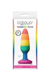 Анальний плаг NS Novelties COLOURS PRIDE EDITION PLEASURE PLUG