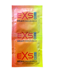 Презервативи пролонгуючі Exs Delay з лідокаїном усередині (ціна за 10 шт.)