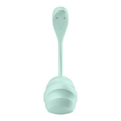 Смарт вибро-яйцо Satisfyer Smooth Petal, мятный