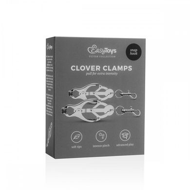 Зажимы для сосков EasyToys Clover Clamps With Clips