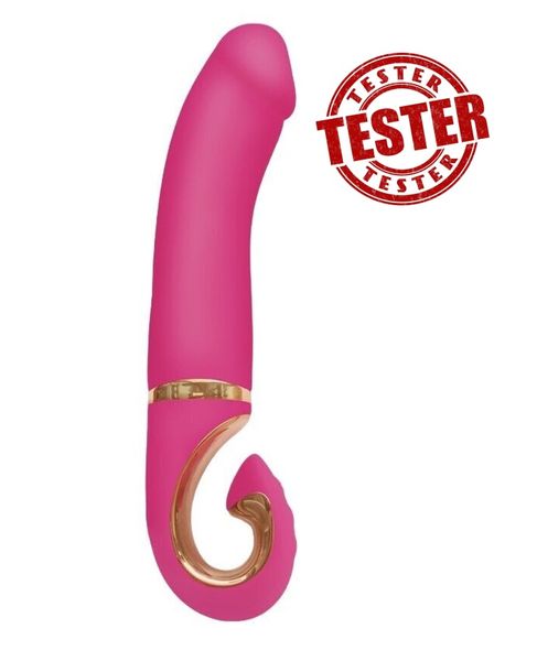 Тестер/Реалистичный мини вибратор Gjay MINI, розовый( При покупке 5 любых игрушек, тестер за 1 грн)