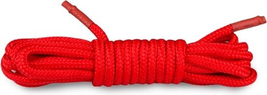 Бондажная веревка Easytoys, нейлоновая, красная, 10 м