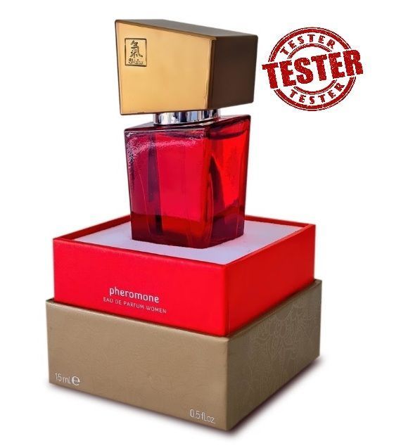 Тестер/Духи с феромонами жен. SHIATSU Pheromone Fragrance women red(при покупке 10 ед,тестер за 1 гр