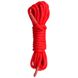 Бондажна мотузка Easytoys, нейлонова, червона, 10 м