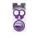 Набор DreamToys Bondx наручники и скотч, фиолетовый