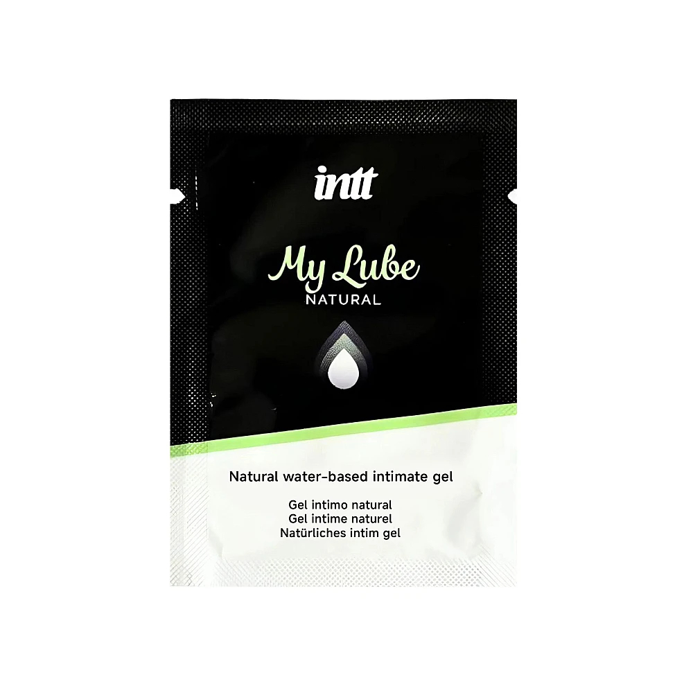 Саше лубрікант Intt My Lube Natural на водній основі, 2 мл