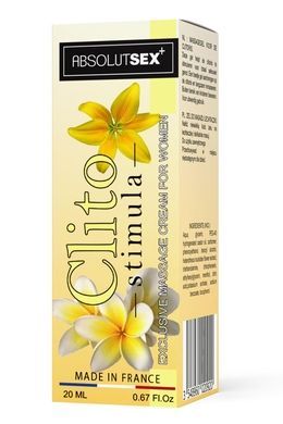 Стимулюючий крем для клітора Ruf CLITO STIMULA, 20 мл